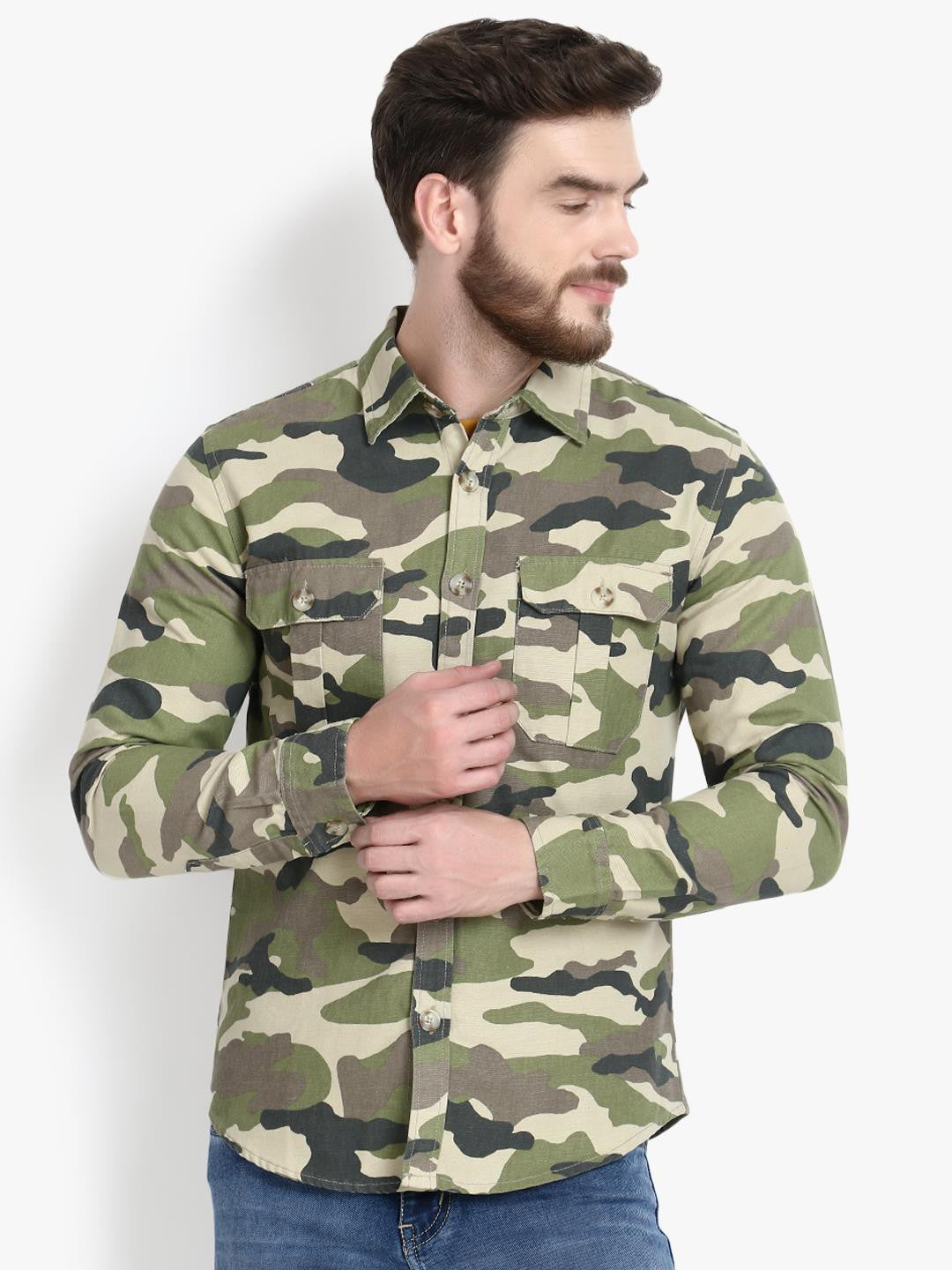 KOTTY Full Sleeve Printed Men Jacket 
