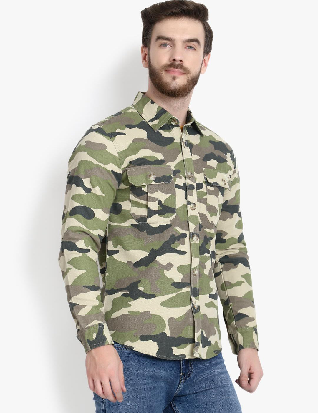 KOTTY Full Sleeve Printed Men Jacket 