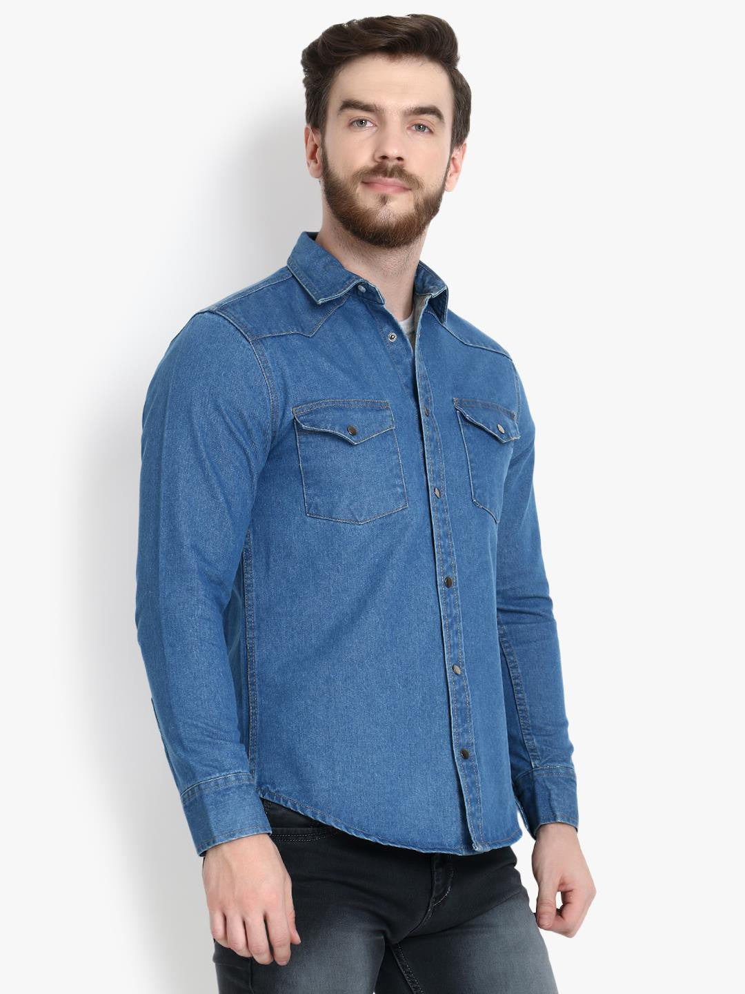 KOTTY Full Sleeve Solid Men Jacket 