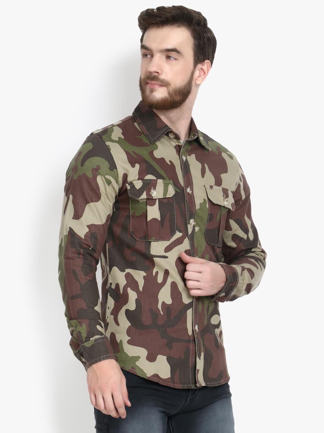 KOTTY Full Sleeve Printed Men Jacket 