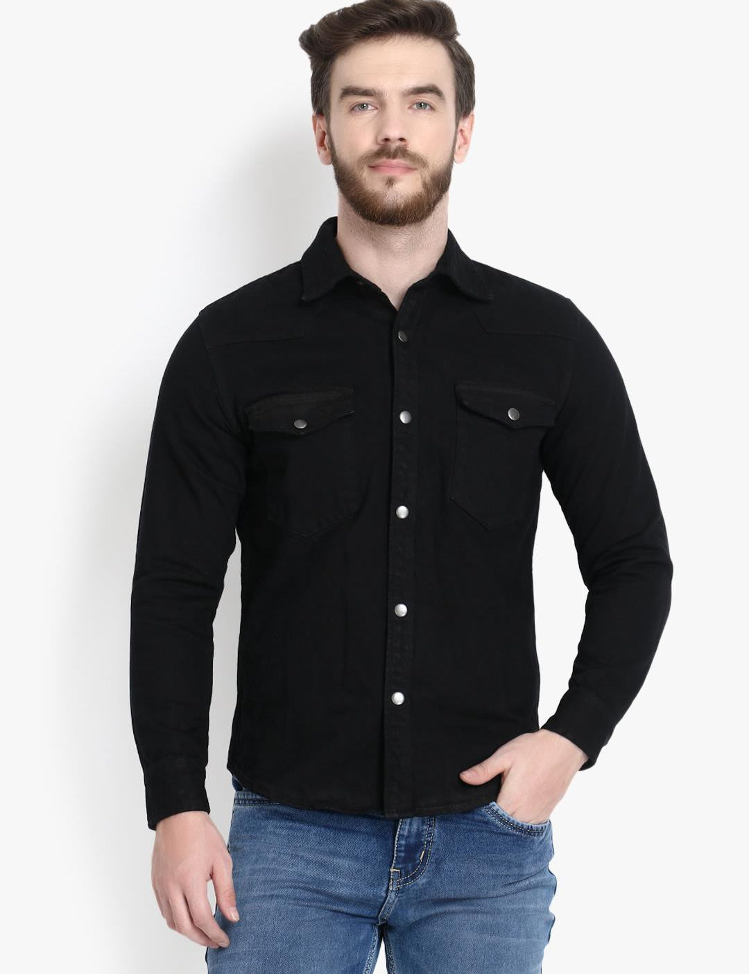KOTTY Full Sleeve Solid Men Jacket 