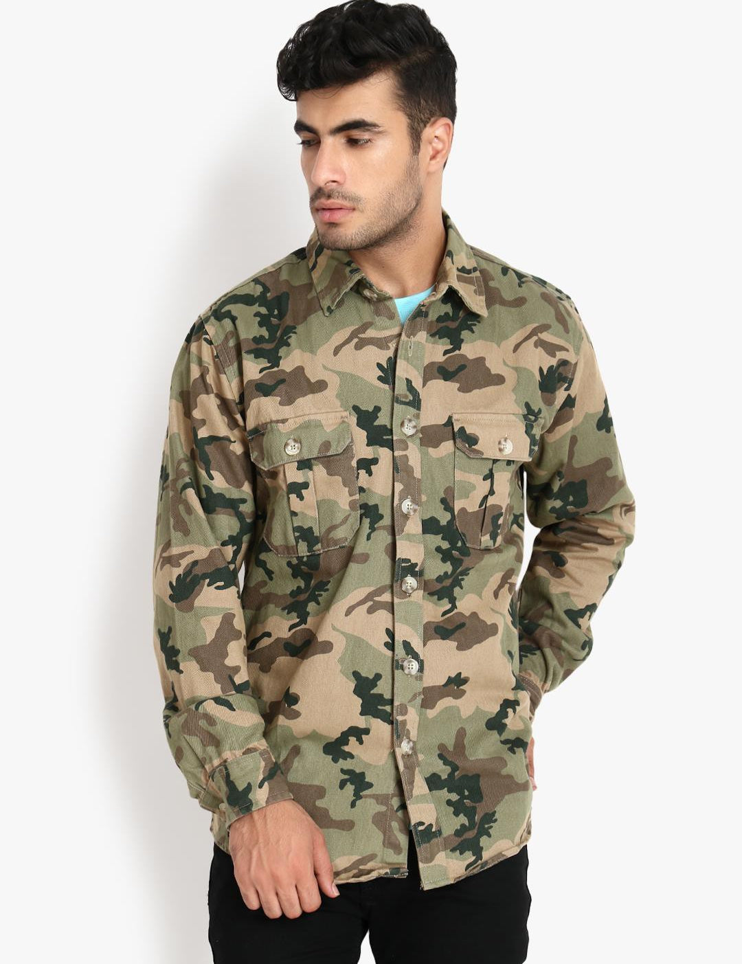 KOTTY Full Sleeve Printed Men Jacket 