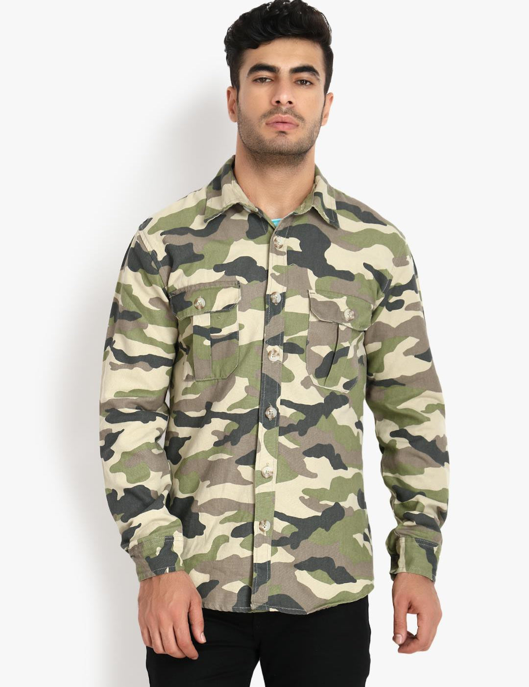 KOTTY Full Sleeve Printed Men Jacket 
