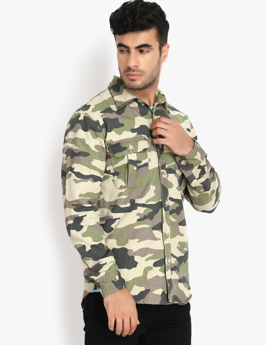 KOTTY Full Sleeve Printed Men Jacket 