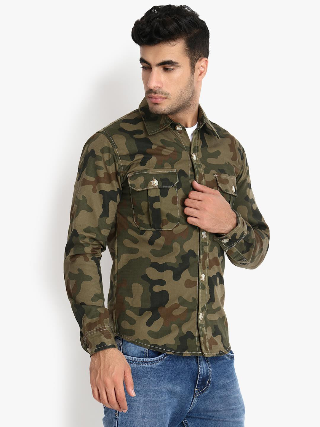 KOTTY Full Sleeve Printed Men Jacket 