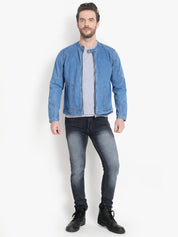 KOTTY Full Sleeve Washed Men Jacket 