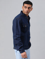 KOTTY Full Sleeve Washed Men Denim Jacket 