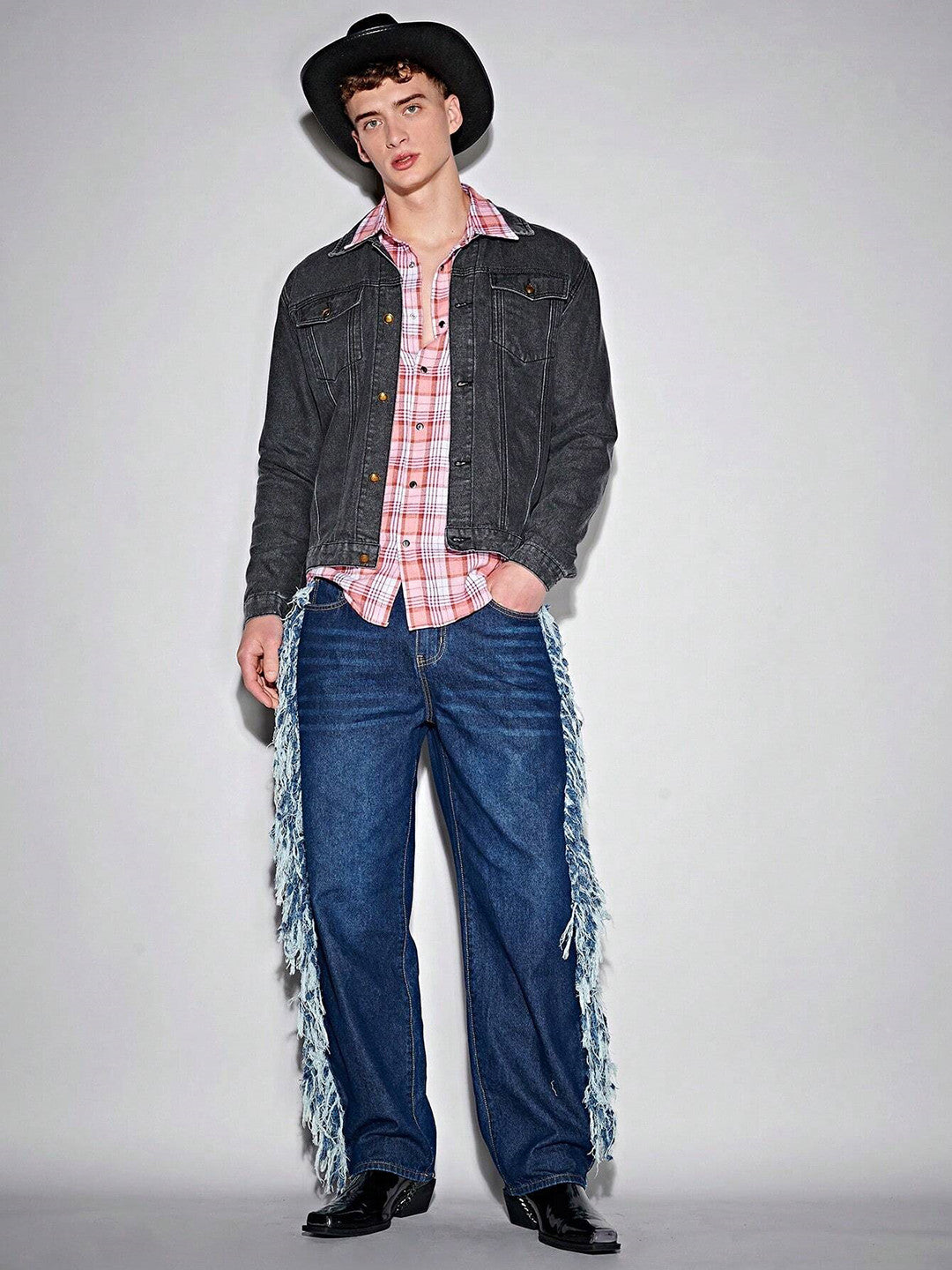 KOTTY Full Sleeve Solid Men Denim Jacket 
