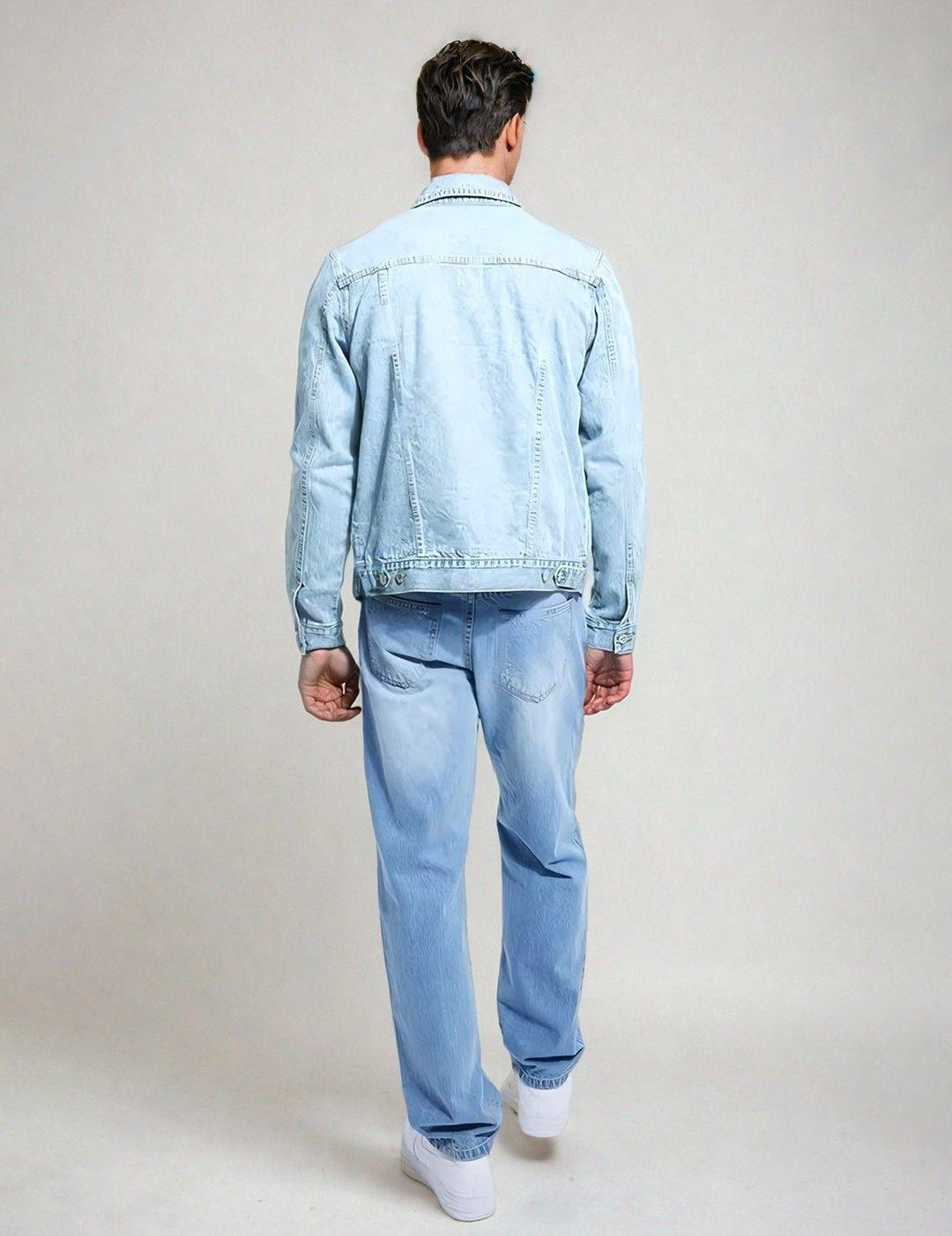 KOTTY Full Sleeve Solid Men Denim Jacket 