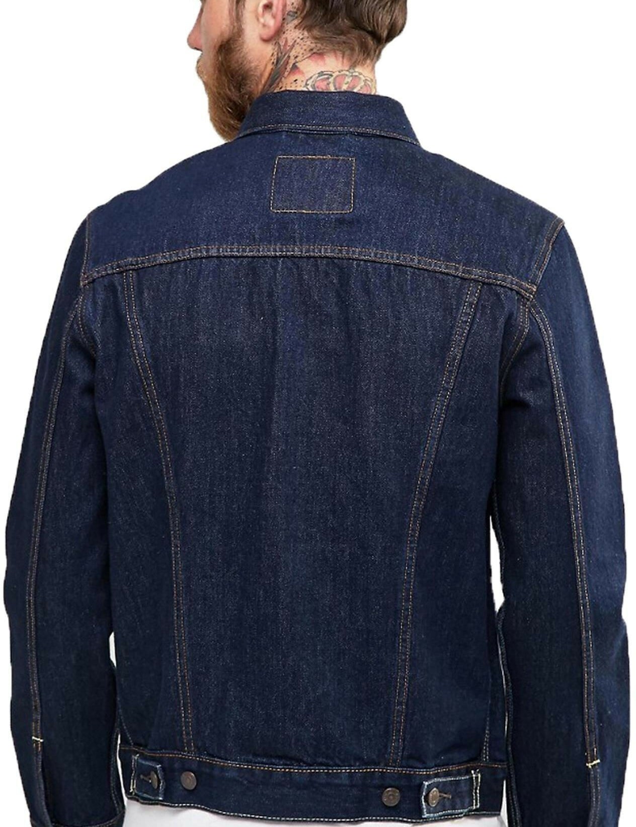 KOTTY Full Sleeve Washed Men Denim Jacket 