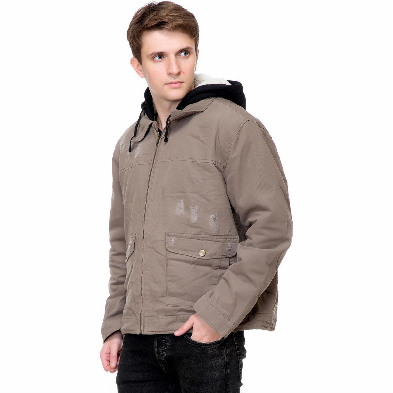 KOTTY Full Sleeve Solid Men Denim Jacket 