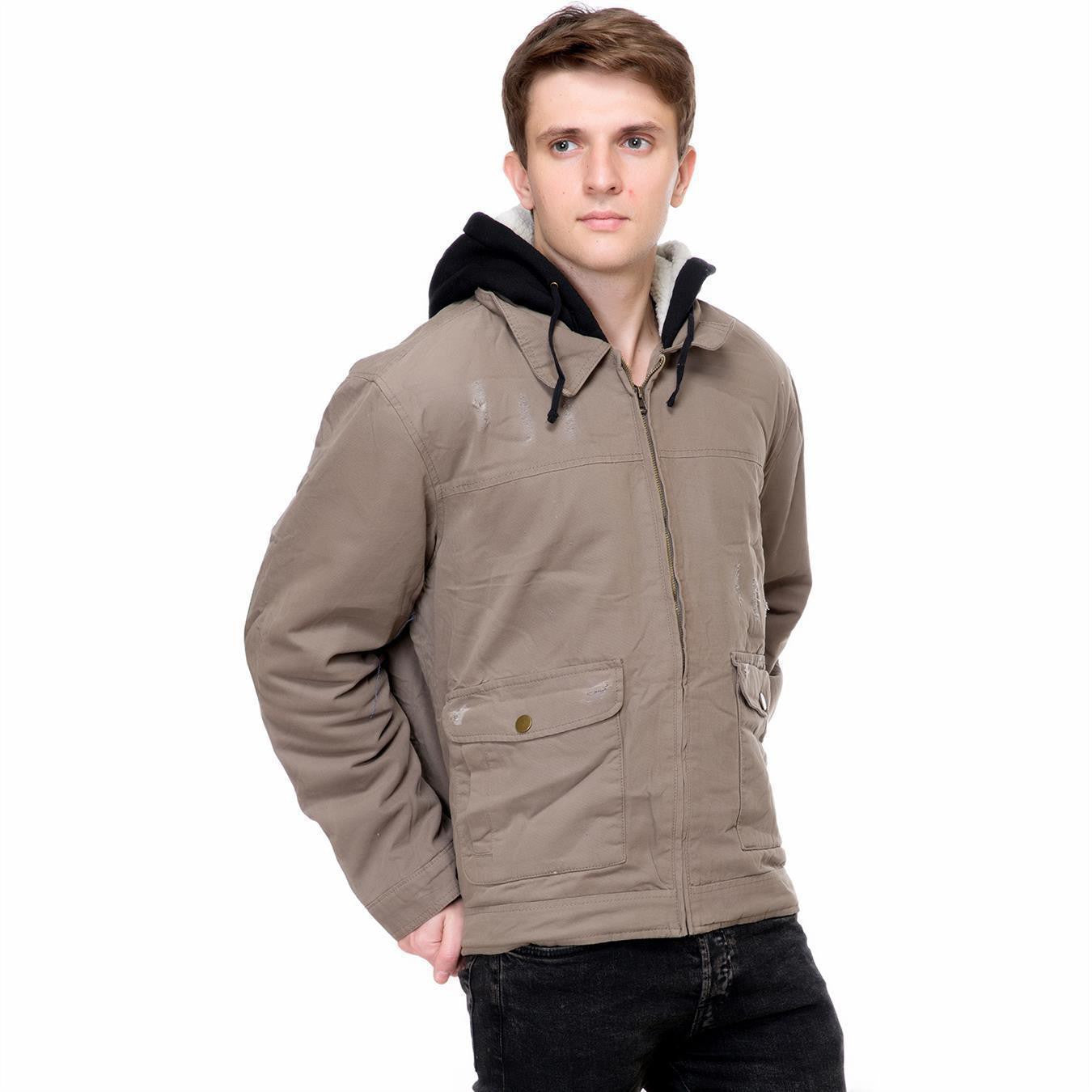 KOTTY Full Sleeve Solid Men Denim Jacket 