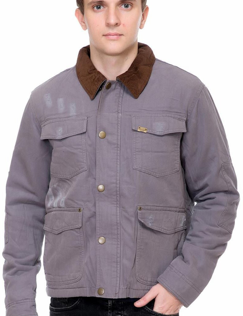 KOTTY Full Sleeve Solid Men Denim Jacket 