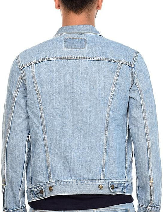 KOTTY Full Sleeve Solid Men Denim Jacket 