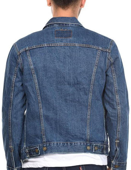KOTTY Full Sleeve Solid Men Denim Jacket 