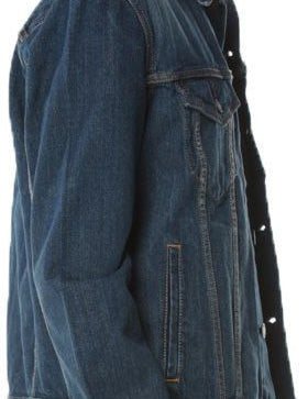 KOTTY Full Sleeve Solid Men Denim Jacket 