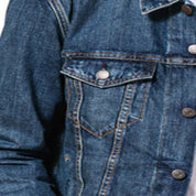 KOTTY Full Sleeve Solid Men Denim Jacket 