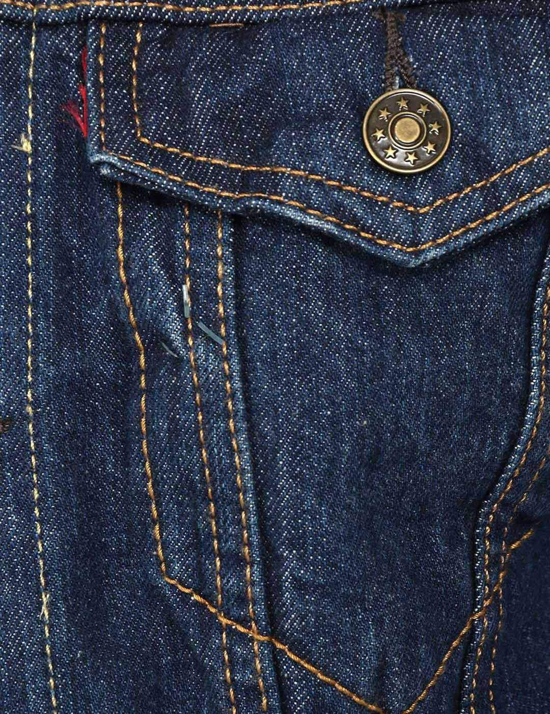 KOTTY Full Sleeve Solid Men Denim Jacket 