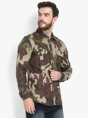KOTTY Full Sleeve Printed Men Denim Jacket 