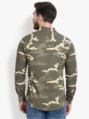 KOTTY Full Sleeve Printed Men Denim Jacket 