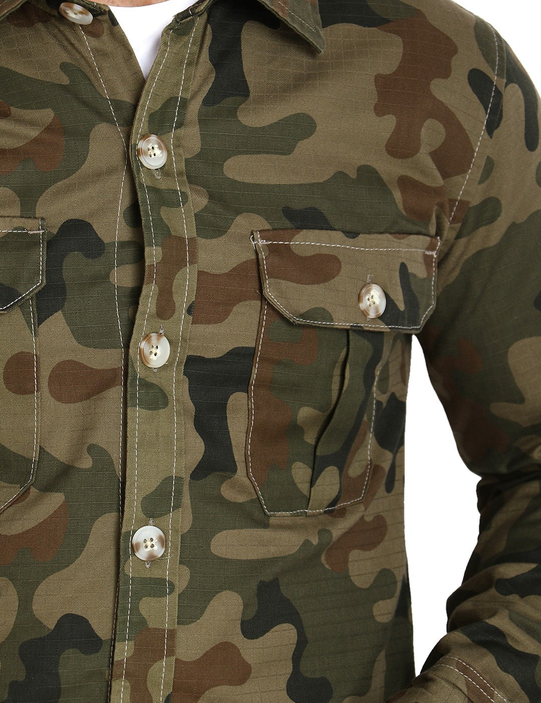 KOTTY Full Sleeve Printed Men Denim Jacket 