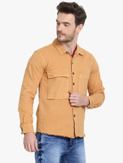 KOTTY Full Sleeve Solid Men Denim Jacket 