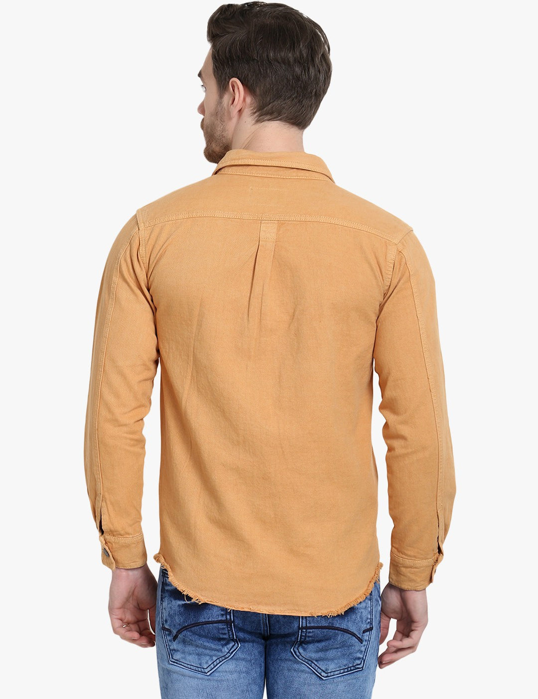 KOTTY Full Sleeve Solid Men Denim Jacket 