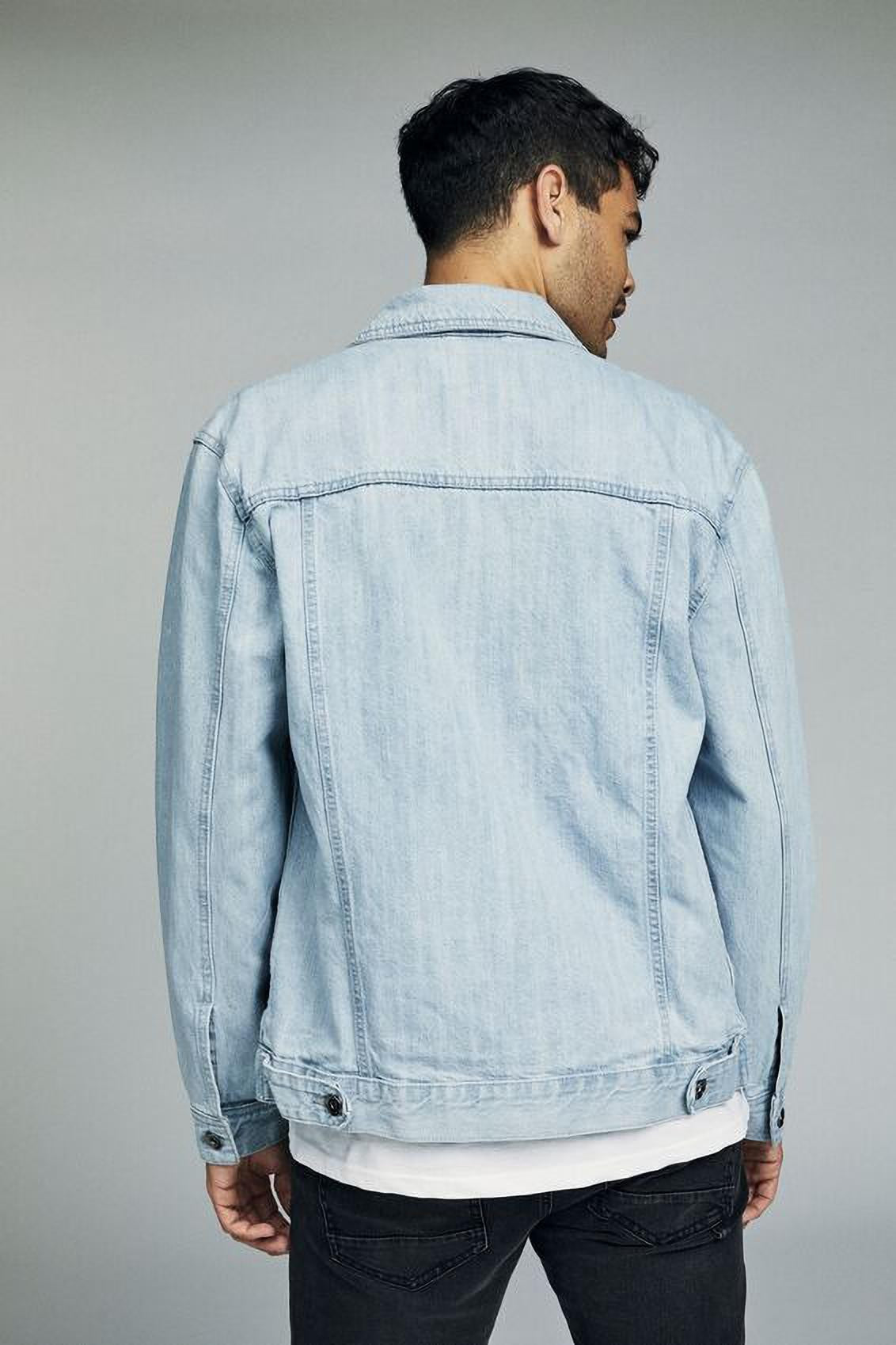 KOTTY Full Sleeve Washed Men Denim Jacket 