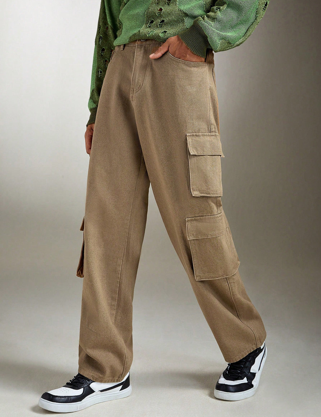 KOTTY Regular Men Beige Jeans