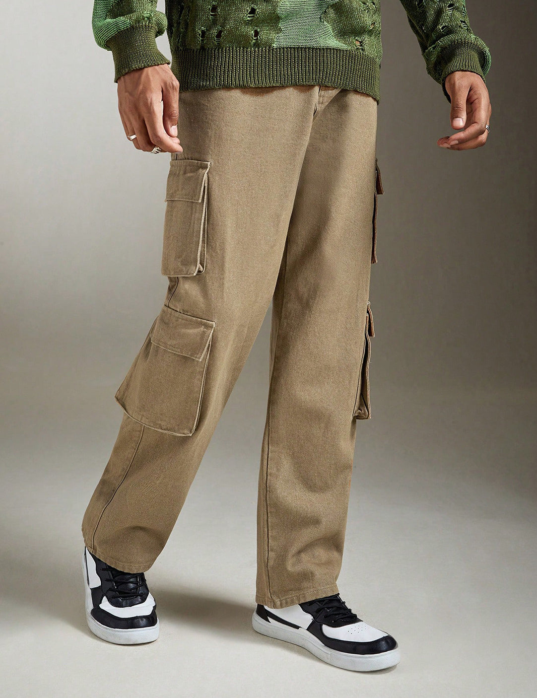 KOTTY Regular Men Beige Jeans