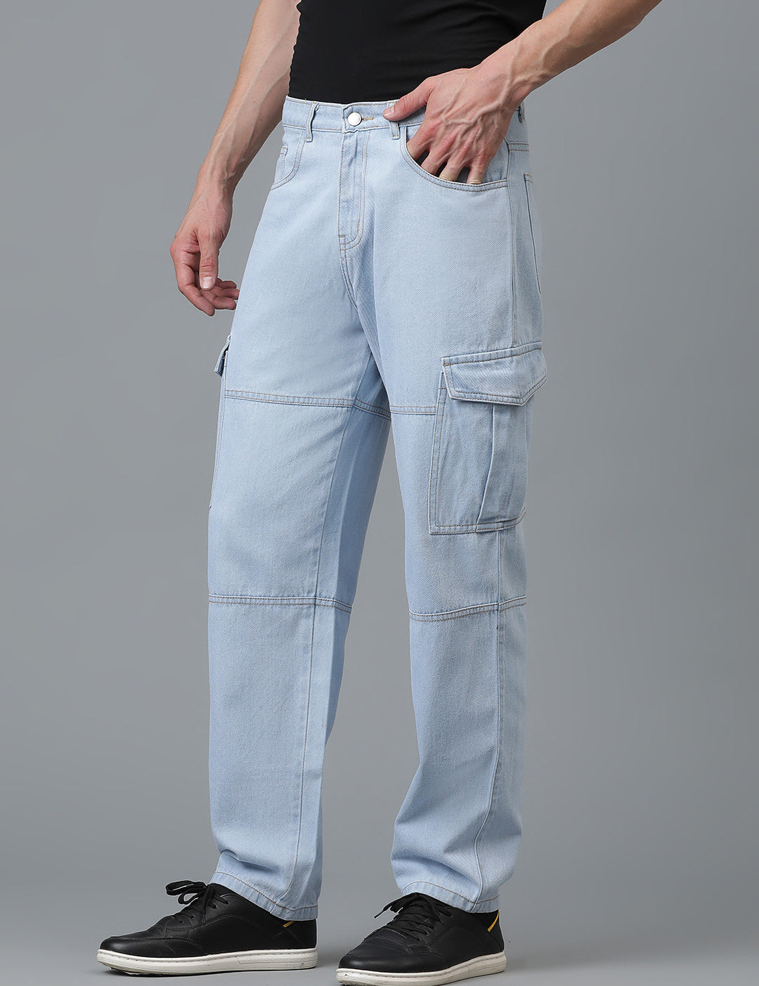 KOTTY Regular Men Light Blue Jeans