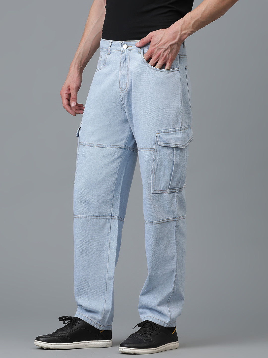KOTTY Regular Men Light Blue Jeans