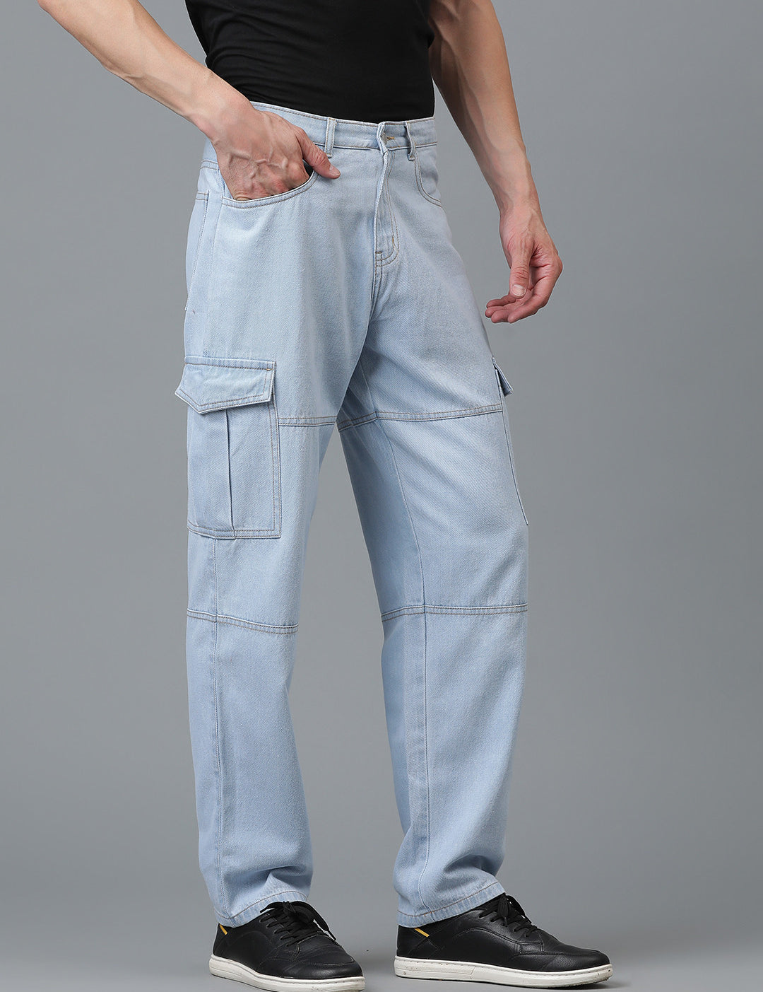 KOTTY Regular Men Light Blue Jeans