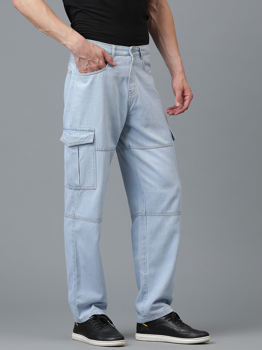 KOTTY Regular Men Light Blue Jeans