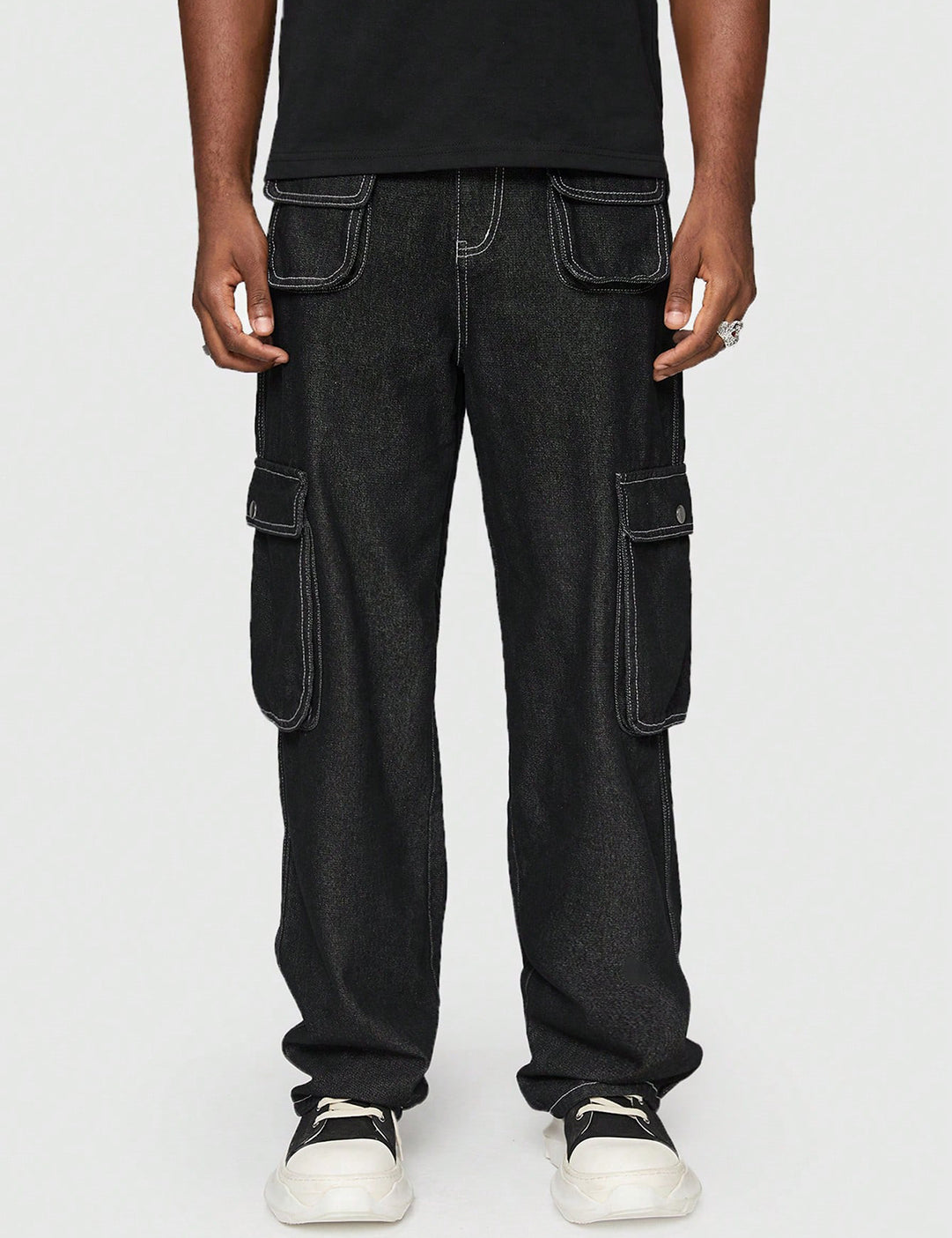 KOTTY Regular Men Black Jeans