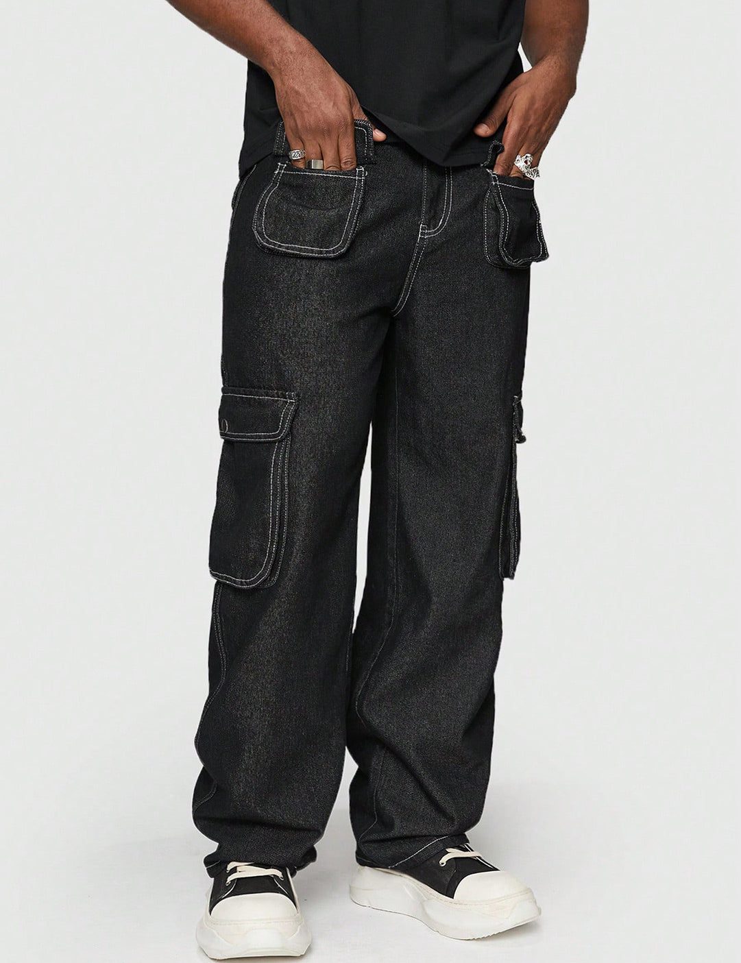 KOTTY Regular Men Black Jeans