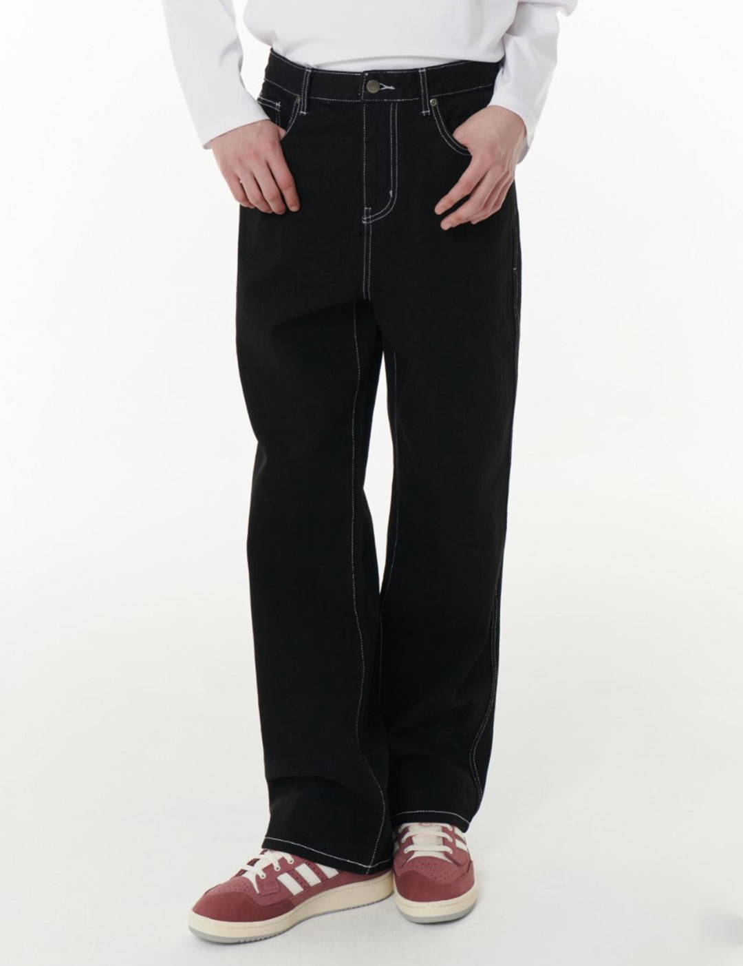 KOTTY Regular Men Black Jeans