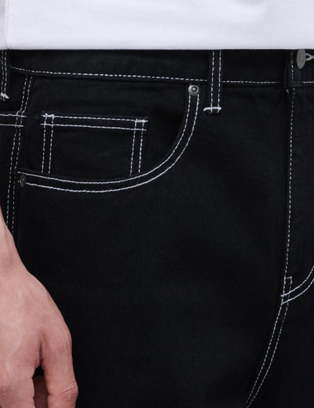 KOTTY Regular Men Black Jeans