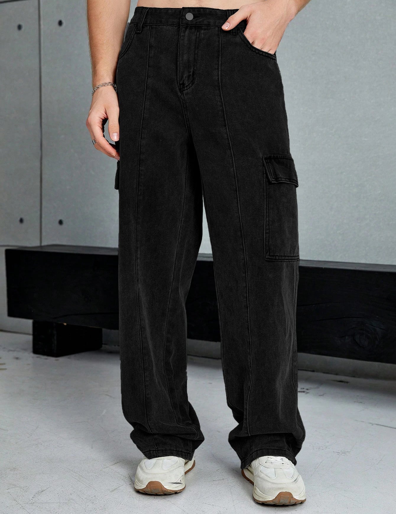 KOTTY Regular Men Black Jeans