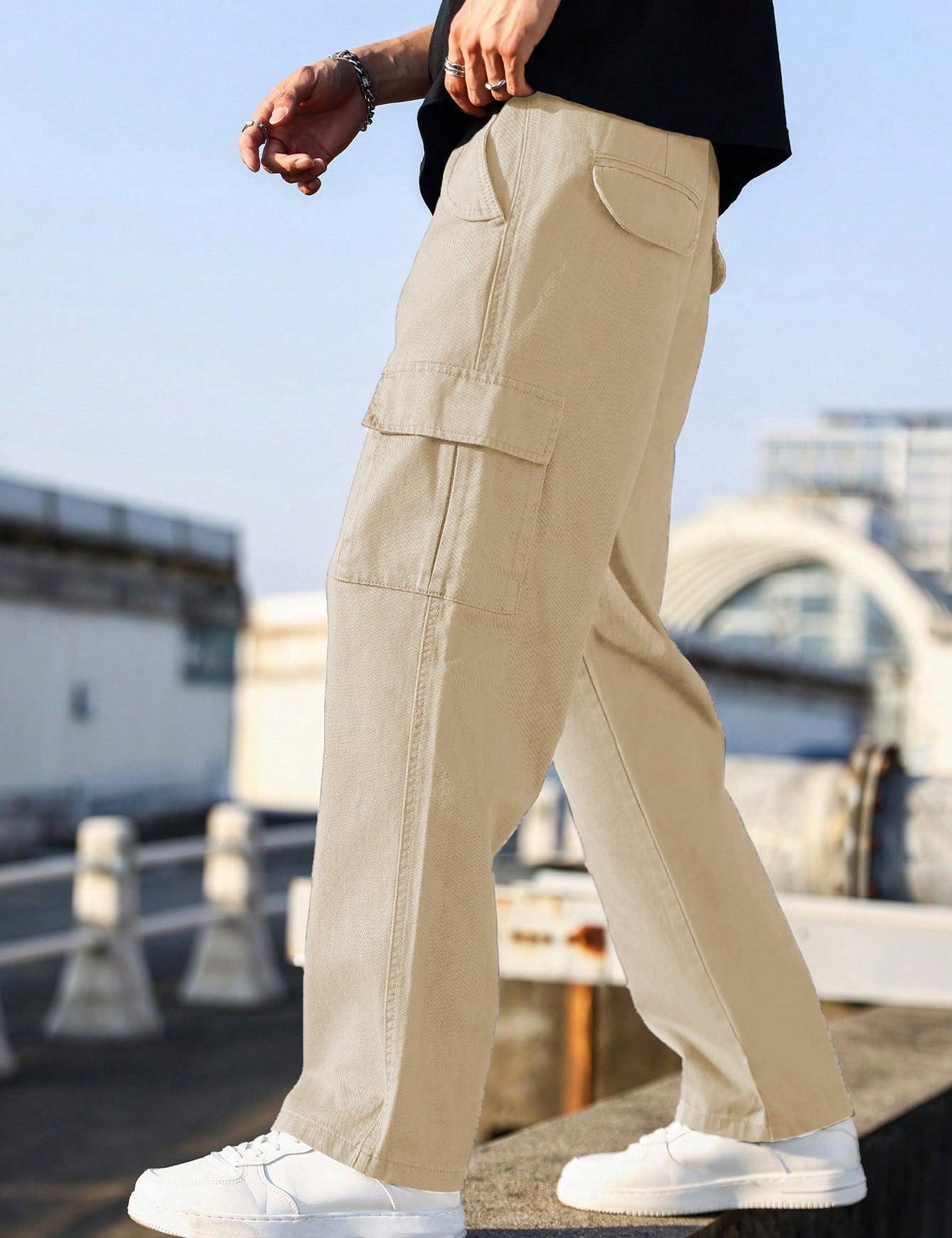 KOTTY Regular Men Beige Jeans