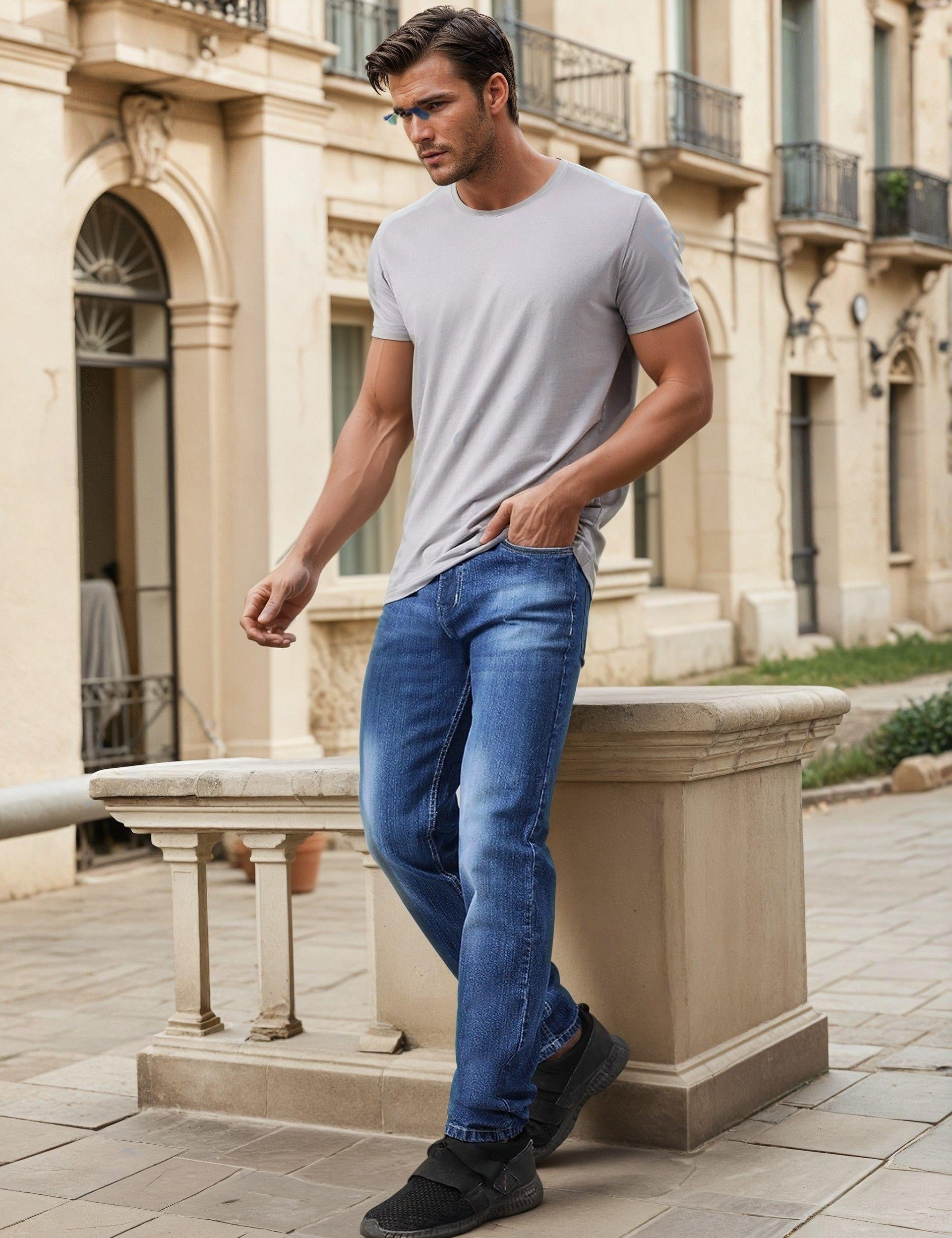 KOTTY Regular Men Blue Jeans