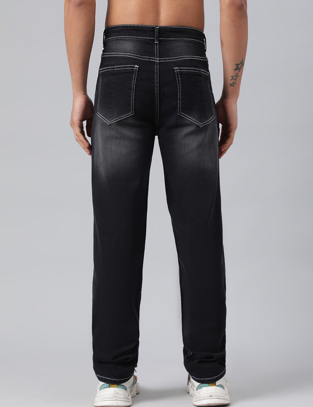 KOTTY Regular Men Black Jeans