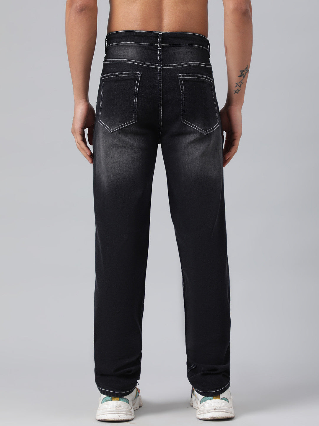 KOTTY Regular Men Black Jeans