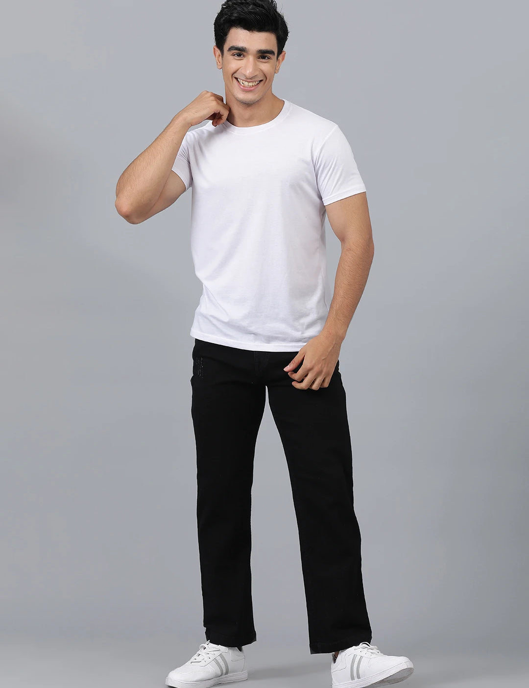 KOTTY Regular Men Black Jeans