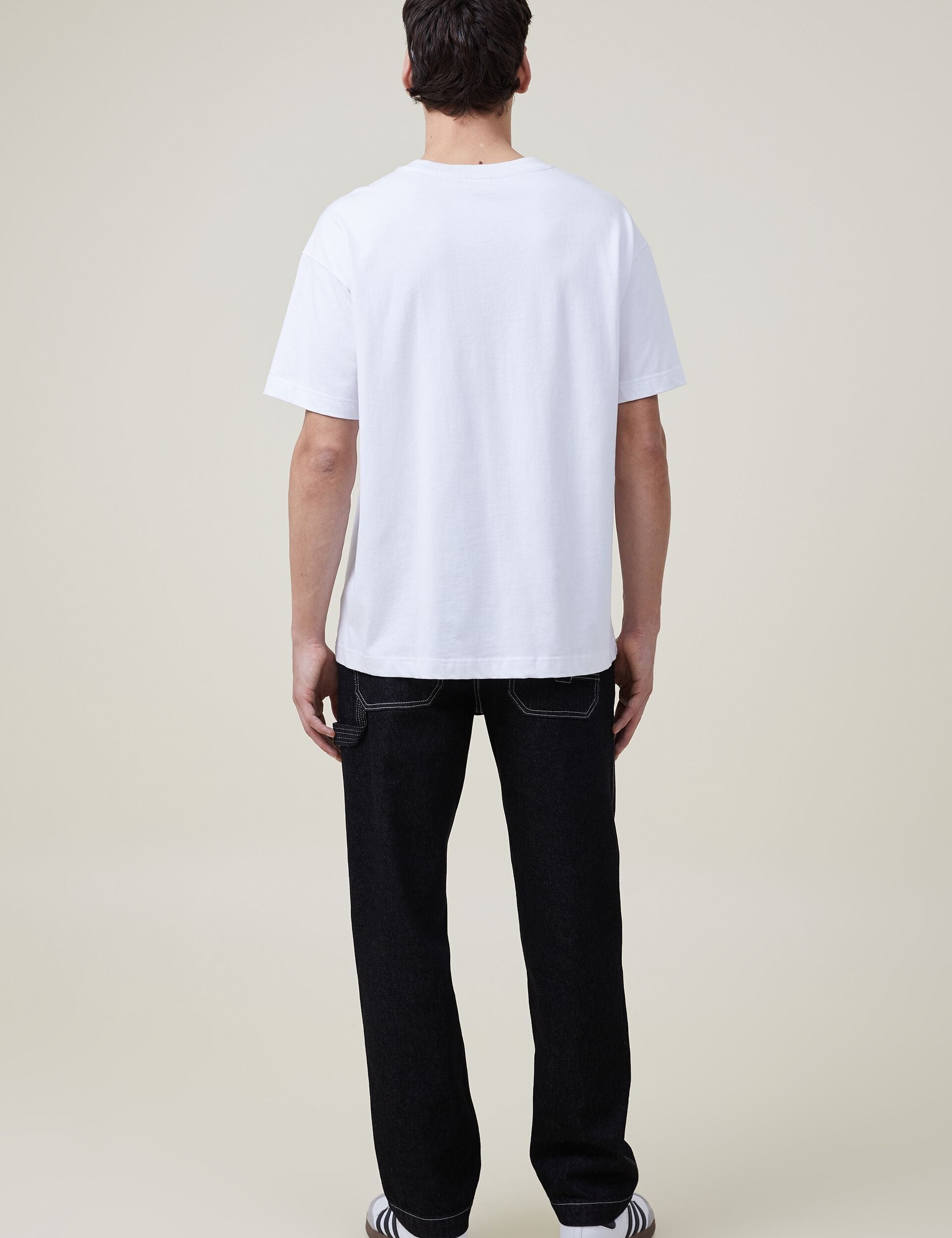 KOTTY Loose Fit Men Black Jeans