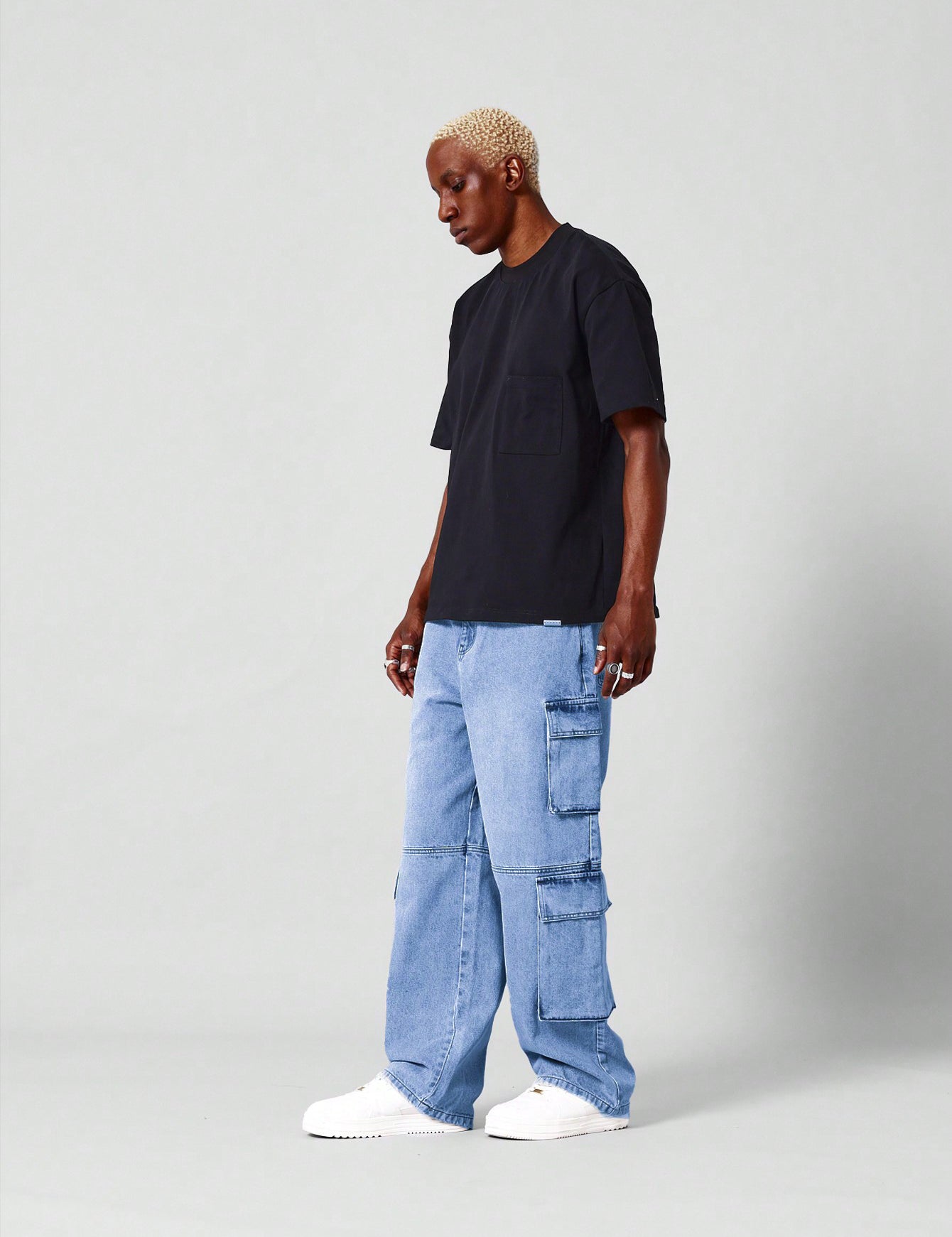 KOTTY Loose Fit Men Blue Jeans