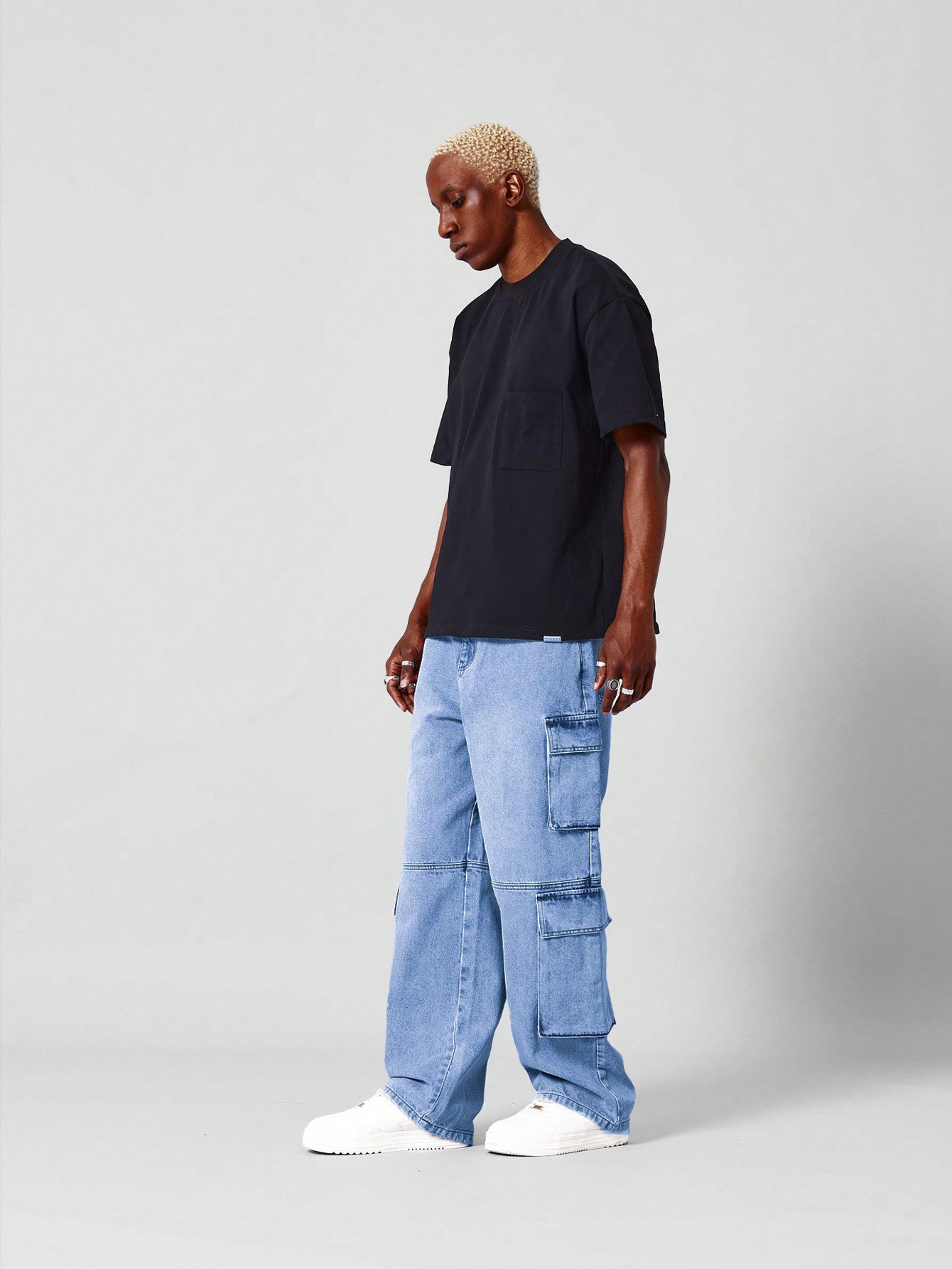 KOTTY Loose Fit Men Blue Jeans