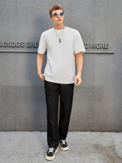 KOTTY Loose Fit Men Black Jeans