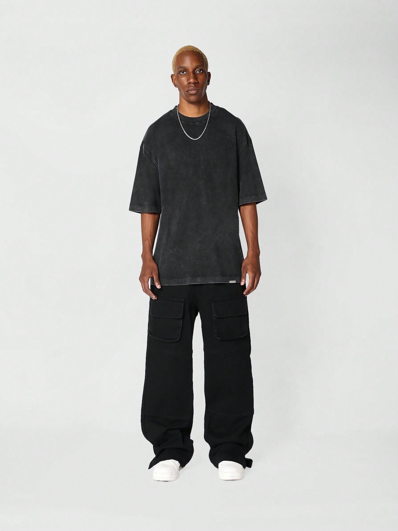 KOTTY Loose Fit Men Black Jeans