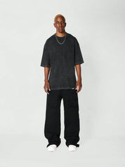 KOTTY Loose Fit Men Black Jeans